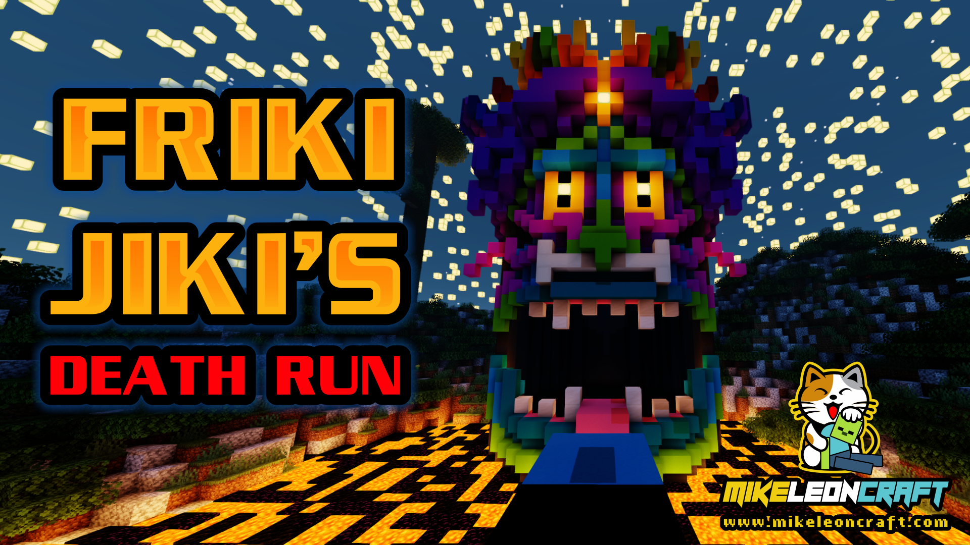Baixar Friki Jiki's Death Run para Minecraft 1.15.2